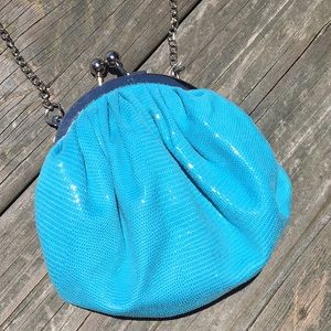 Chicos NWT chute clasp purse